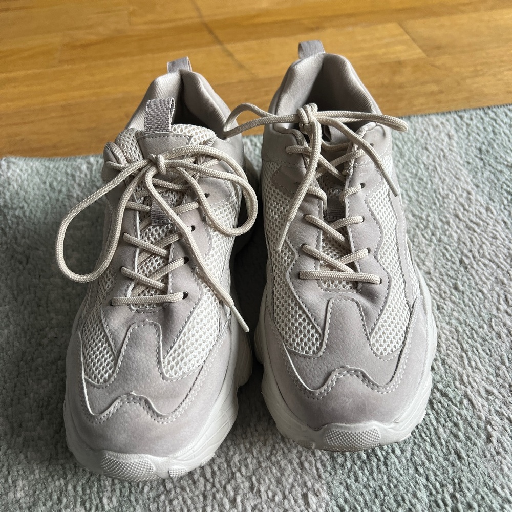 NA-KD Grey Trainers/Sneakers